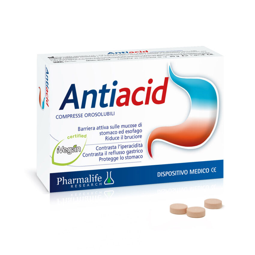 Antiacid compresse orosolubili